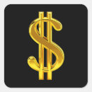 Search for dollar signs stickers Gold