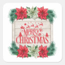 Search for evergreen branches stickers Merry christmas