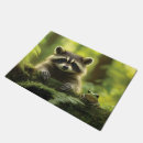 Search for raccoon doormats Racoon