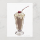 Recherche de milkshake cartes postales Vintage