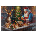 Recherche de renne planches à découper Santa claus
