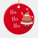 Search for ho ho ho ornaments Santa