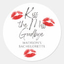 Search for good bye stickers Kiss the miss goodbye
