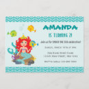 Search for little mermaid party invitations Nautical