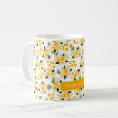 Search for yellow floral mugs Elegant