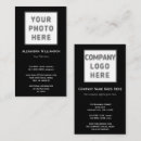 Search for front and back business cards Minimal