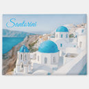 Recherche de santorini magnets Aquarelle
