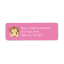 Search for girl monkey return address labels Cute