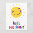 Recherche de sunshine cartes postales Bonjour soleil