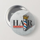 Search for barber buttons Hair stylist