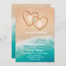 Search for hearts in the sand invitations Island