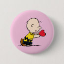 Recherche de saint valentin badges Charles schulz