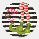 Search for funny christmas elf stickers Gnome