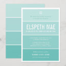 Search for jade green invitations Typography