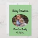 Search for from our family to yours cards Green