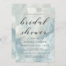 Search for artistic bridal shower invitations Blue