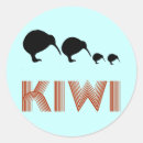 Recherche de kiwis autocollants Nouvelle zélande