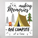Recherche de feu de montagne posters Camping