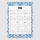 Search for yearly calendar magnets 2026