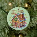 Search for new beginnings ornaments Home sweet home