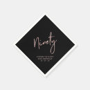 Search for black and rose gold napkins Modern