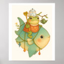 Search for frog illustration posters Cute animal