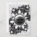 Search for black and white christmas cards Stylish