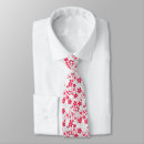 Recherche de fleur rouge cravates Blanc