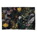 Search for dark floral pillowcases Botanical