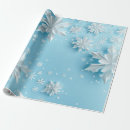 Search for snow flake wrapping paper Party