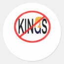 Search for monarchy stickers No kings in america