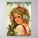 Recherche de carte de noël vintage posters Pour elle