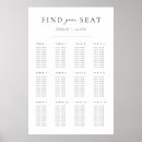Search for large wedding seating charts Chic