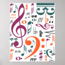 Search for music symbols posters Musician