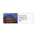 Search for roman return address labels Rome
