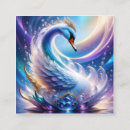 Recherche de cygnes blancs cartes visite Bleu