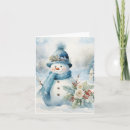 Search for button christmas cards Snowman