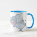 Search for flying elephant mugs Cartoon