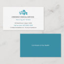 Search for paramedic business cards Health care
