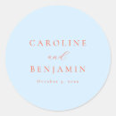 Search for light orange wedding stickers Elegant