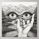 Search for eyeballs posters Surrealism