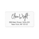Search for writer return address labels Modern