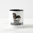 Search for black and tan dachshund mugs Doxie lover