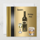 Search for man 20th birthday invitations Gold