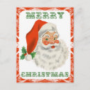 Recherche de père noël nostalgique cartes postales Rétro