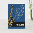 Search for saxophone cards Jazz