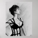 Search for original drawing posters Black and white