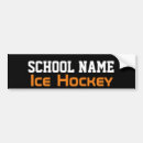 Recherche de glace voiture autocollants Hockey sur glace