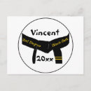 Search for black belt postcards Karate