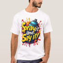 Search for graffiti spray paint tshirts Urban style
